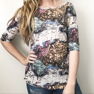 UO Map graphic tee